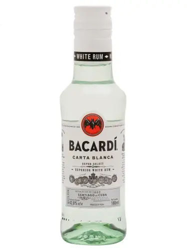 Bacardi Carta Blanca 375ml