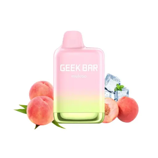 Geek Bar Meloso Max PEACH ICE 9000 Puffs
